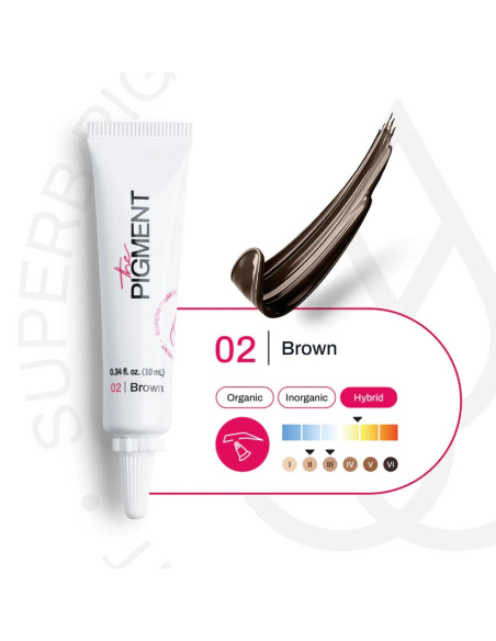 The Pigment - 02 Brown - Microblading 10 ml REACH