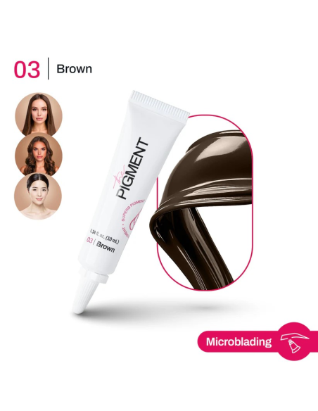 The Pigment - 03 Brown - Microblading 10 ml REACH