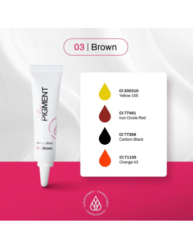 The Pigment - 03 Brown - Microblading...