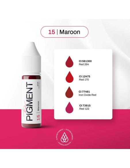 The Pigment-15 Maroon - 15ml Reach