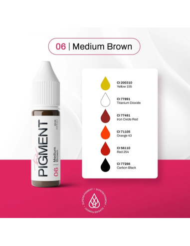 The Pigment-06 Medium Brown - 15ml Reach