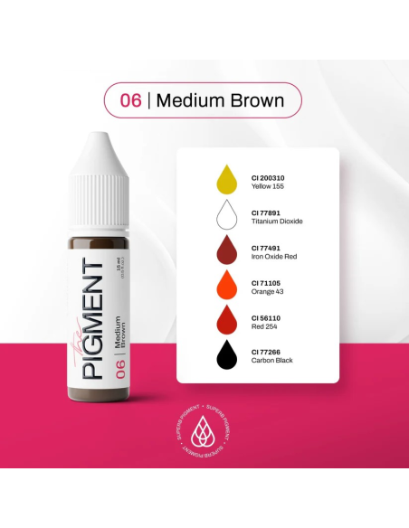 The Pigment-06 Medium Brown - 15ml Reach