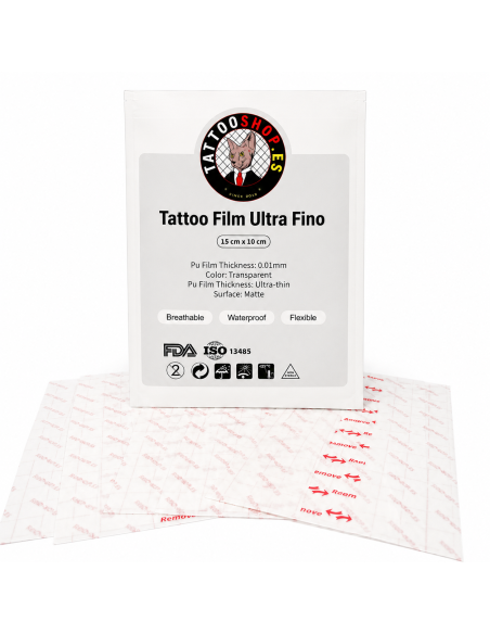 Tattoo Film Ultra fino (second skin) 10 x 15 cm