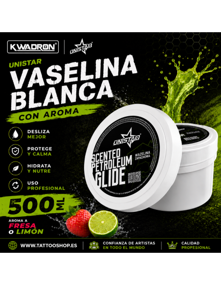 Unistar-Vaselina Blanca con Aroma 500 ml