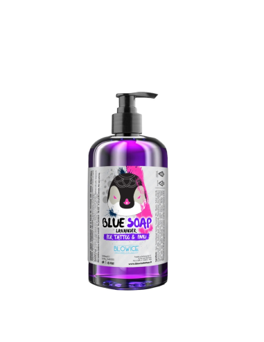 Blue Soap Blow Ice-Lavander