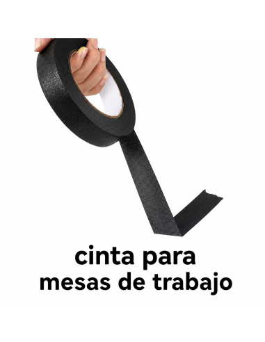 Cinta Negra Para Mesas De Trabajo
