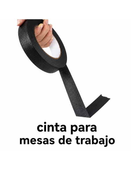 Cinta Negra Para Mesas De Trabajo
