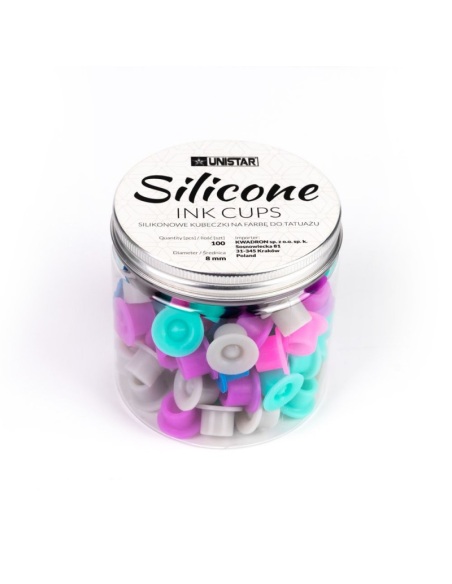 Unistar-Silicone Ink Cups 100 unidades