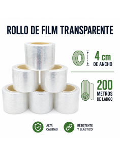 Rollo de film transparente...