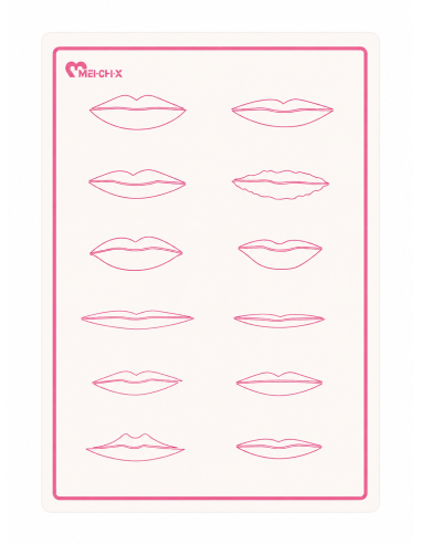 Piel sintética doble cara Labios y...