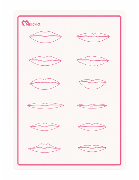 Piel sintética doble cara Labios y Cejas Nº 2 MEI CHA
