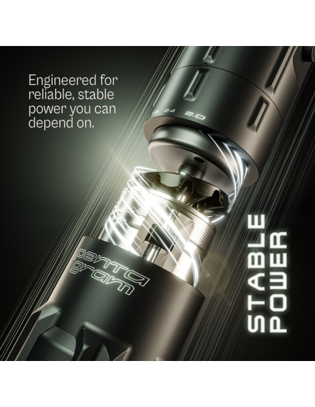 Kwadron-Equaliser Pentagram Tattoo Machines