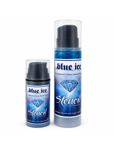 Blue Ice Tattoo Stencil...