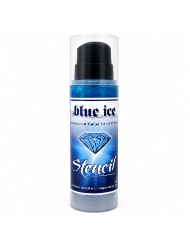 Blue Ice Tattoo Stencil Airless