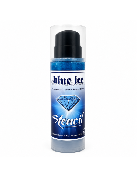 Blue Ice Tattoo Stencil Airless