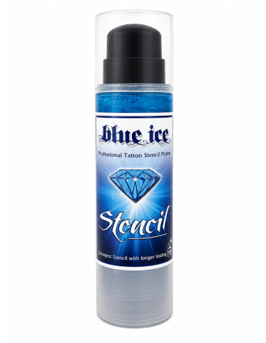 Blue Ice Tattoo Stencil Airless