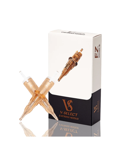 Ez V-Select - Round Liner Long Taper Tattoo Cartridge