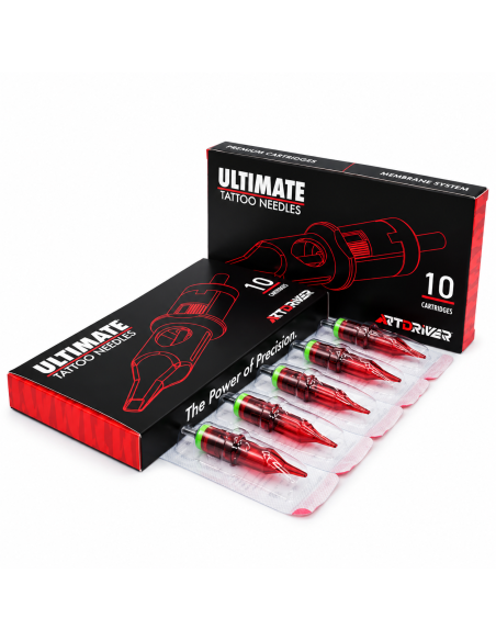 Art Driver Round Liner Long Taper Tattoo Cartridge