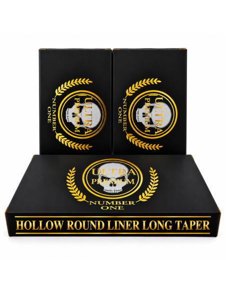 Ultra Premium Gold - Hollow Round Liner  Tattoo Cartridge