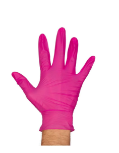 Guantes de Nitrilo Magenta...