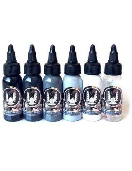 Viking Ink Set Toni Nova, Concept Grey ( 6 colors x 1oz )