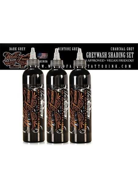 World Famous Ink - Charcoal Greywash Set (3 colors)