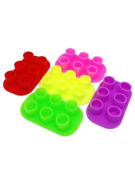 Cups con base de silicona esterilizables( Pack 12 x 6 Cups )