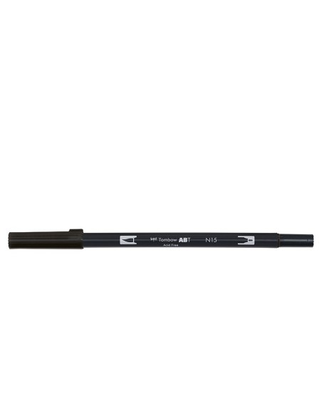 Tombow ABT Dual Brush Pen - N15 - Black