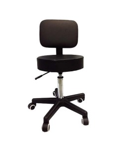 Silla 15 con Respaldo Negra