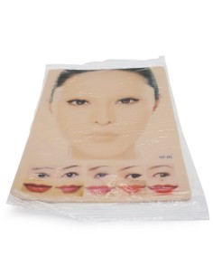 Piel sintética lisa con rostro impreso resistente.