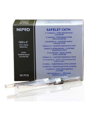 Cateter NIPRO 16G cad.01/26 y 04/26