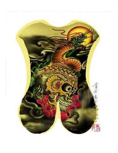 Piel Sintética Nº 9 Espalda.