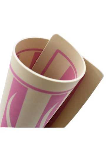 Piel sintética lisa para practicar micropigmentación.