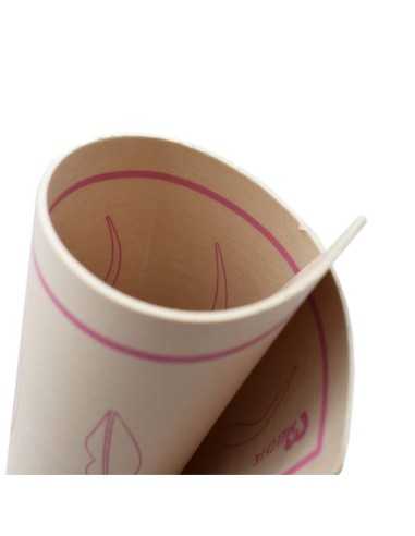 Piel sintética doble cara Labios y...