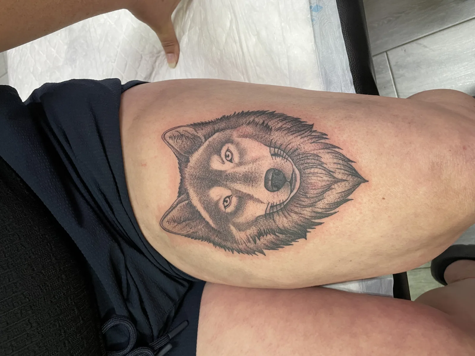 Tatuaje de El zurdo en Madrid