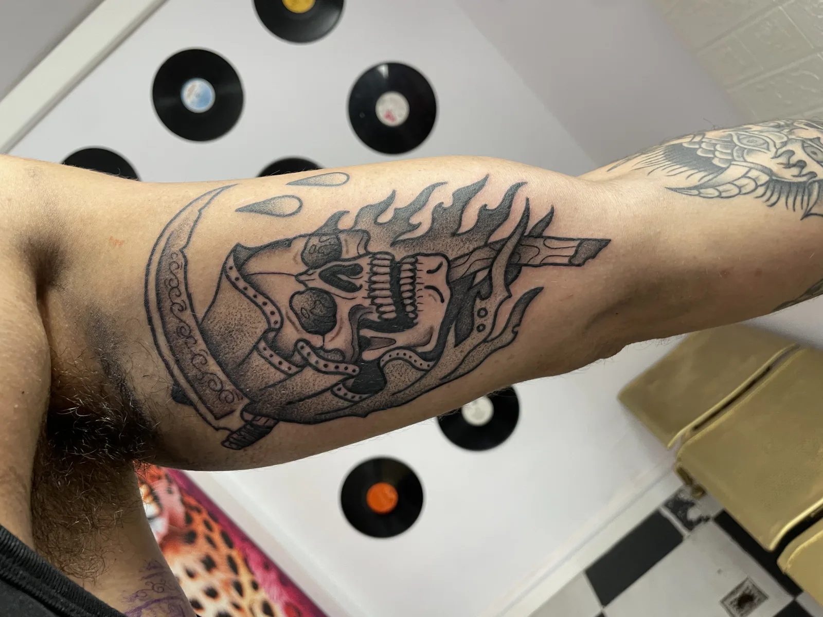 Tatuaje de El zurdo en Madrid