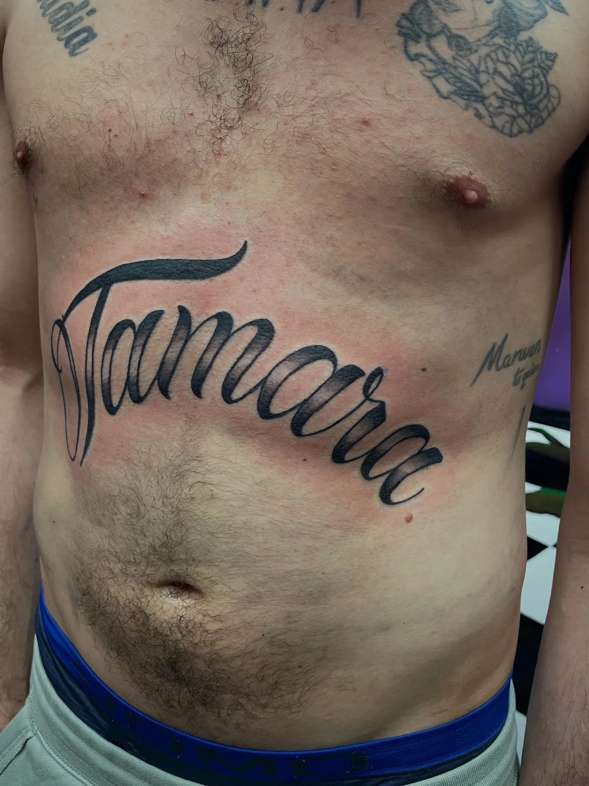 Tatuaje de El zurdo en Madrid