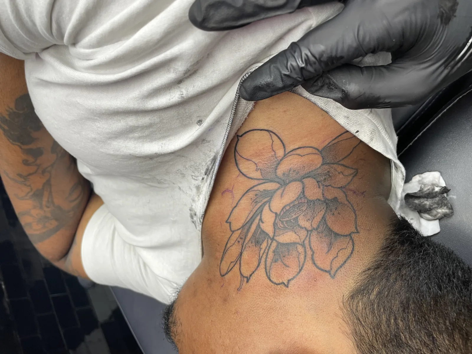 Tatuaje de El zurdo en Madrid