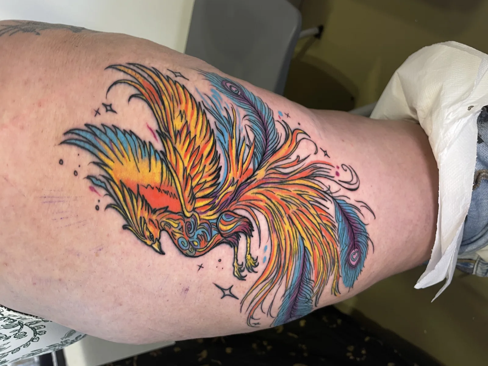 Tatuaje de El zurdo en Madrid