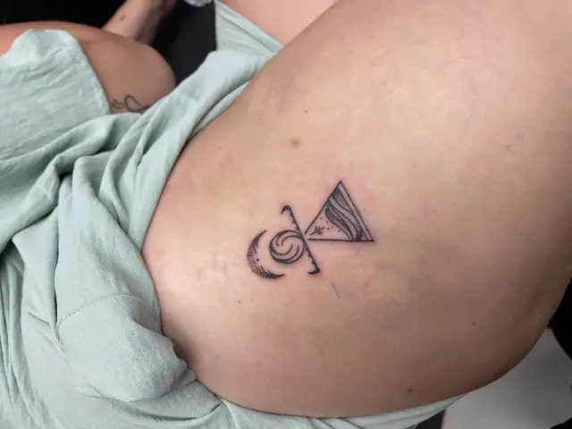 Tatuaje de El zurdo, tatuador en Madrid