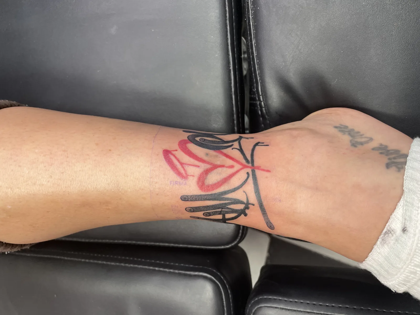 Tatuaje de El zurdo en Madrid