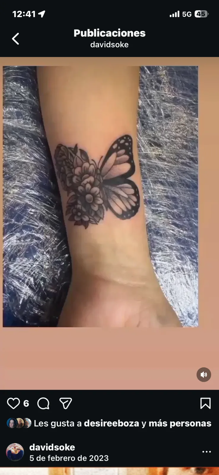 Tatuaje de El zurdo en Madrid