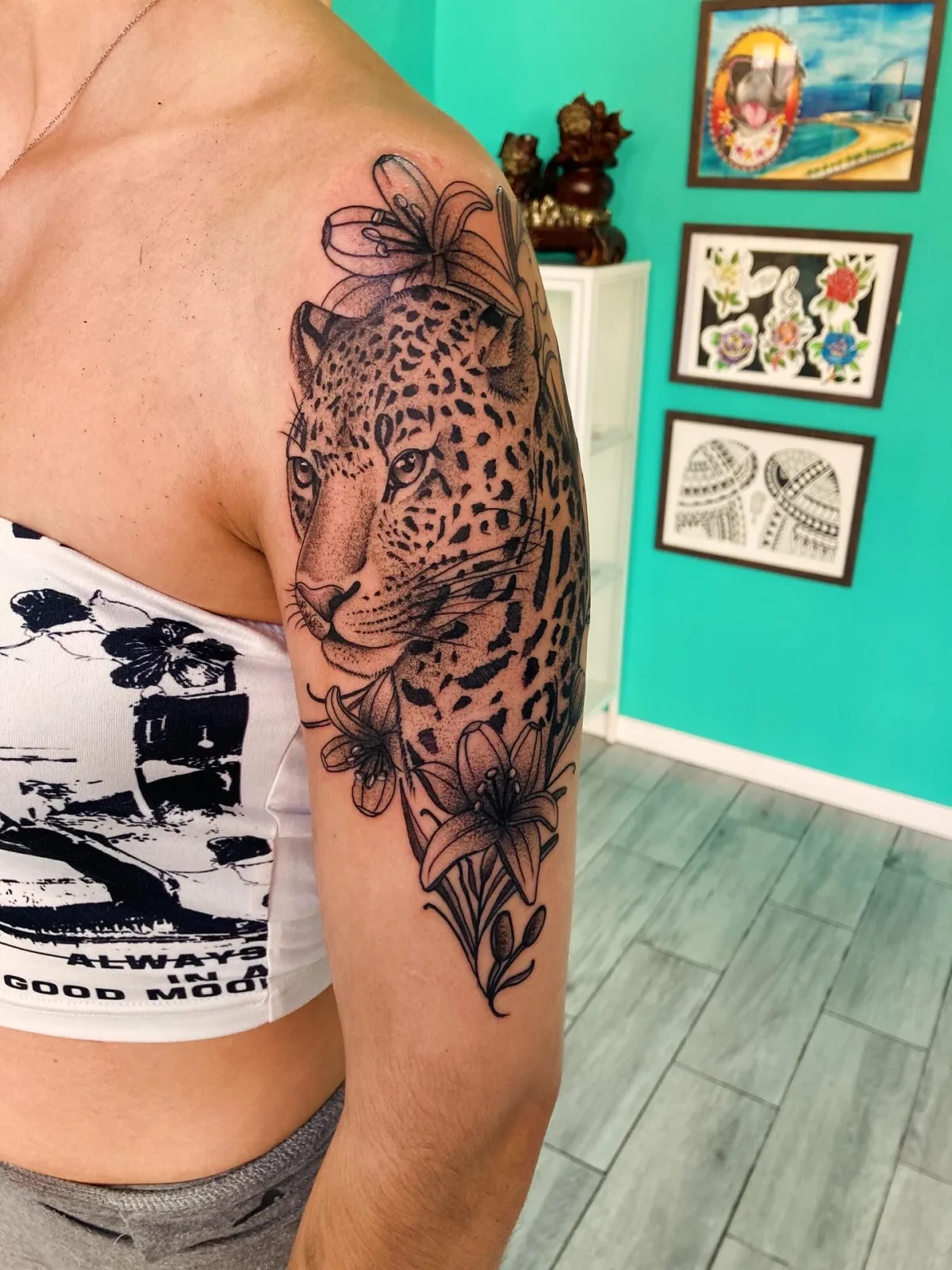 Tatuaje de El zurdo en Madrid