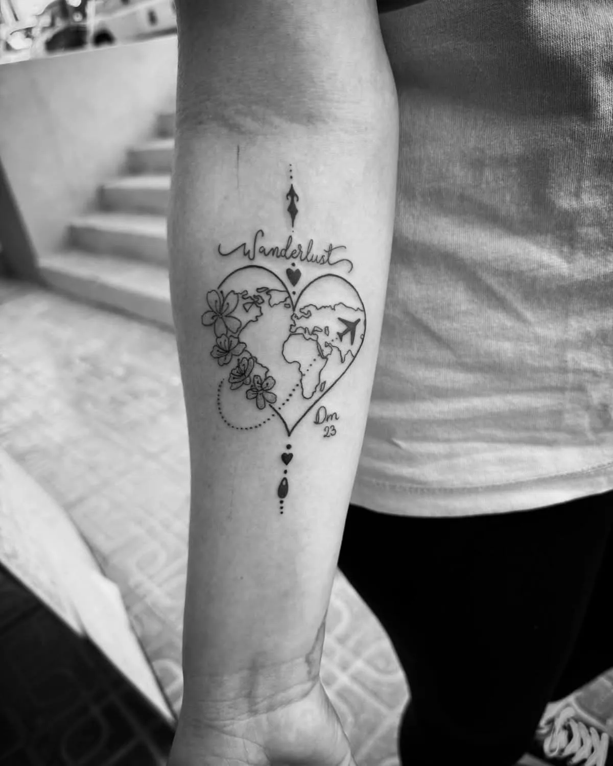 Tatuaje de El zurdo en Madrid