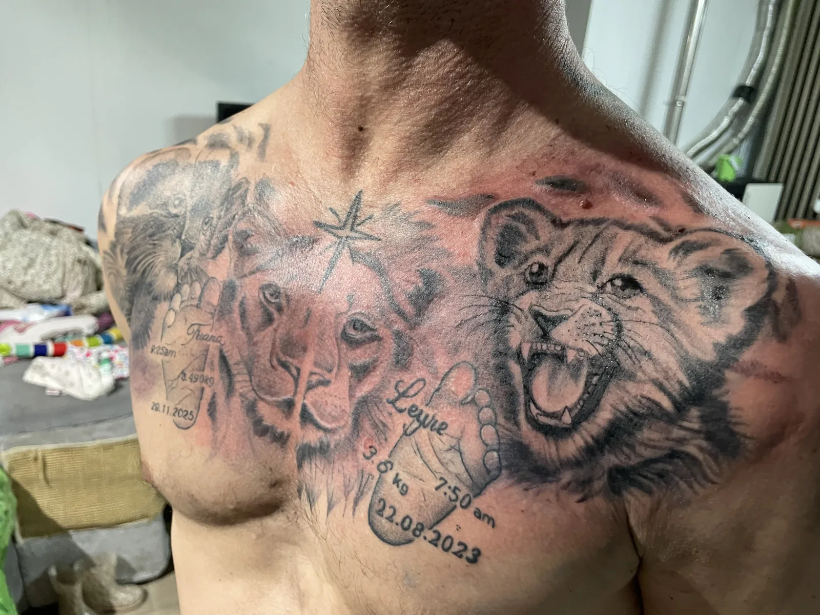 Tatuaje de El zurdo en Madrid
