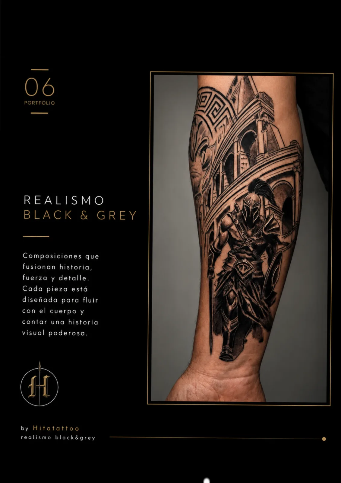 Tatuaje de Hita tatoo en Madrid