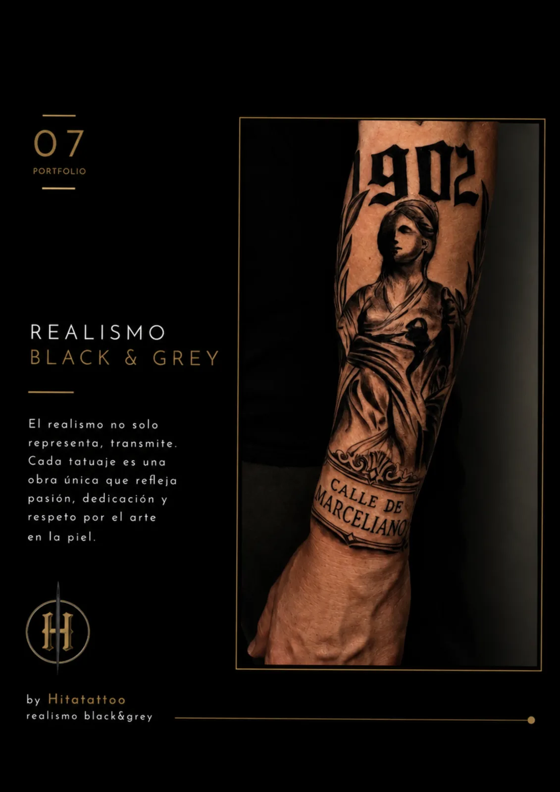 Tatuaje de Hita tatoo en Madrid