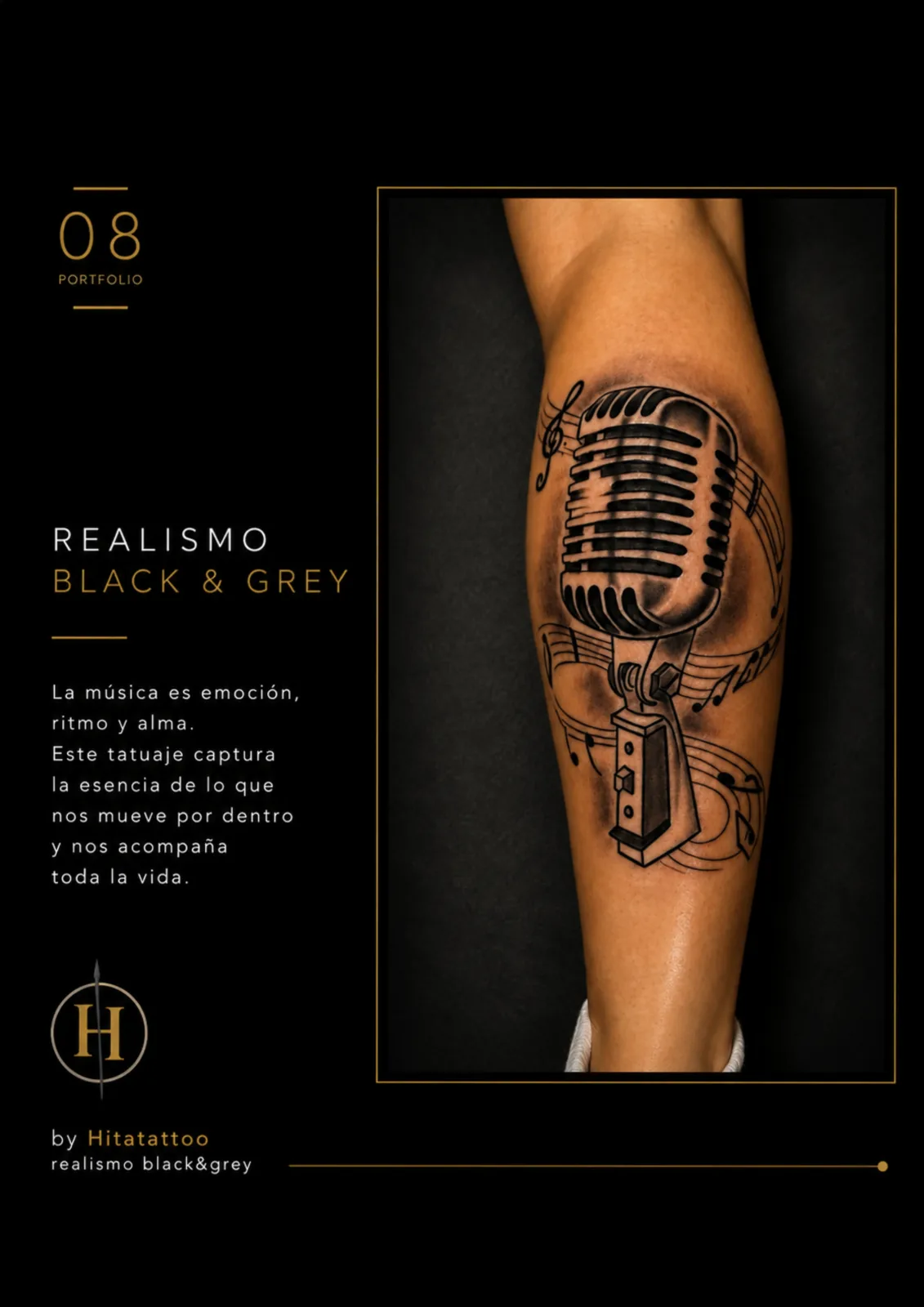 Tatuaje de Hita tatoo en Madrid