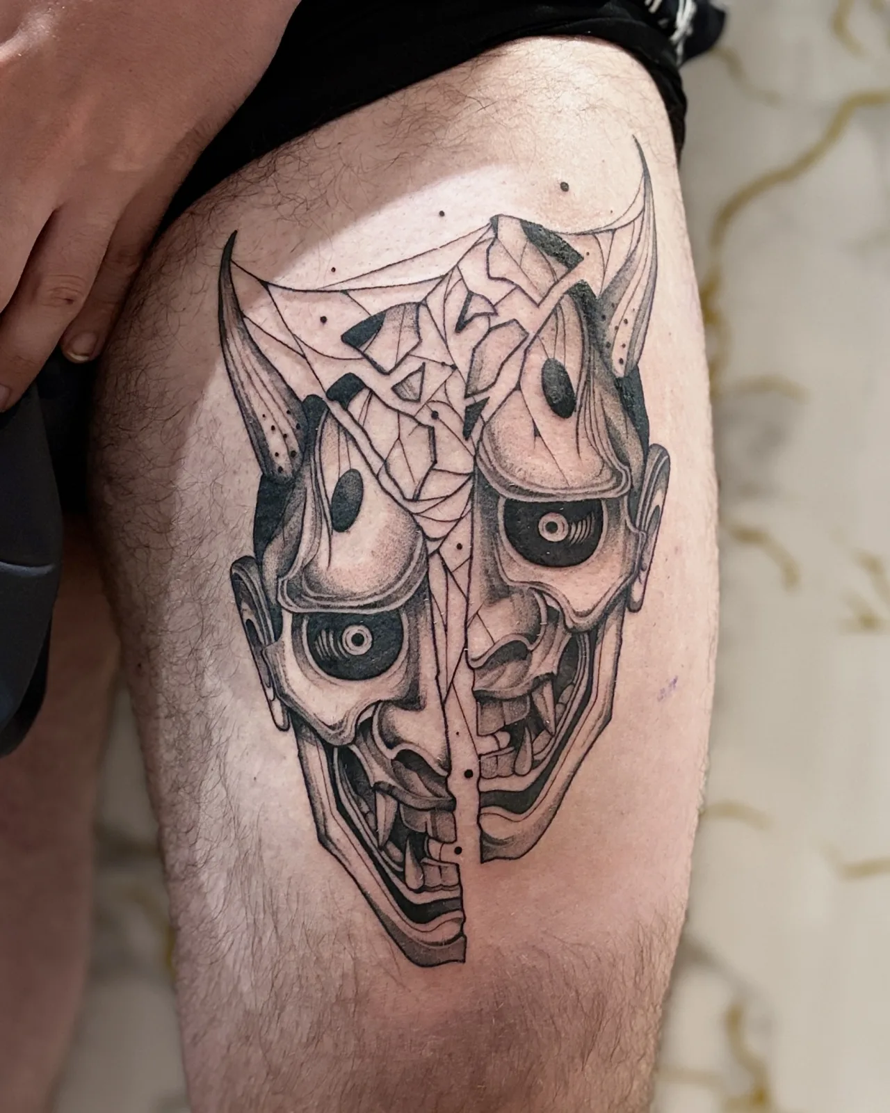 Tatuaje de Cloud Tattoo en Málaga