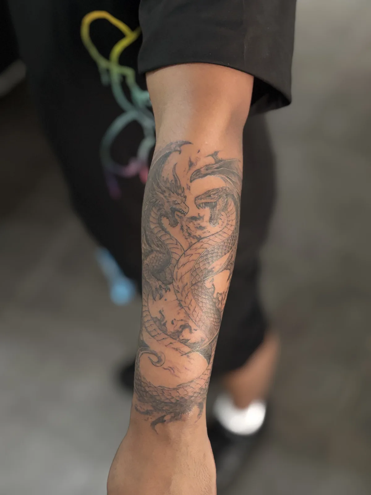 Tatuaje de Cloud Tattoo en Málaga